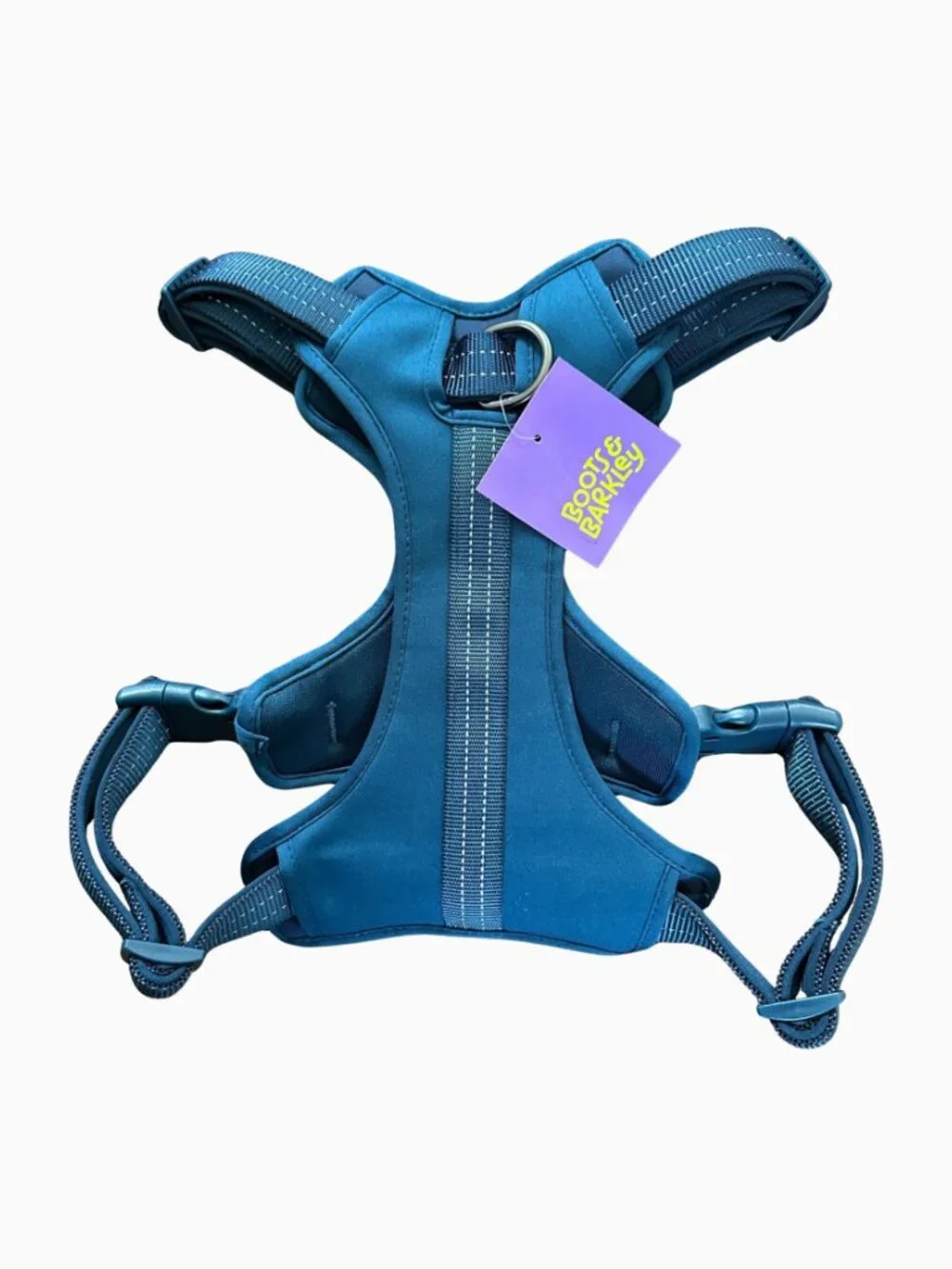 Big Dog Harness Size Large Teal Blue No Pull Padded Reflective Vest